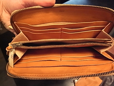 wash Leather wallet