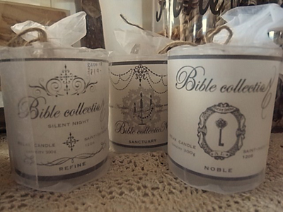 Bible　collection　candle